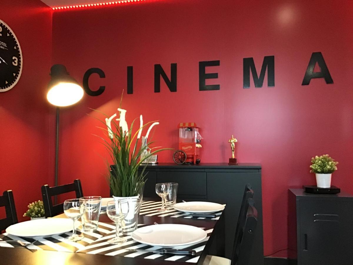 Appartement Cinéma vidéo-projecteur et garage Honfleur Exterior foto