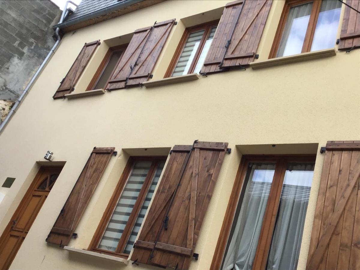 Appartement Cinéma vidéo-projecteur et garage Honfleur Exterior foto