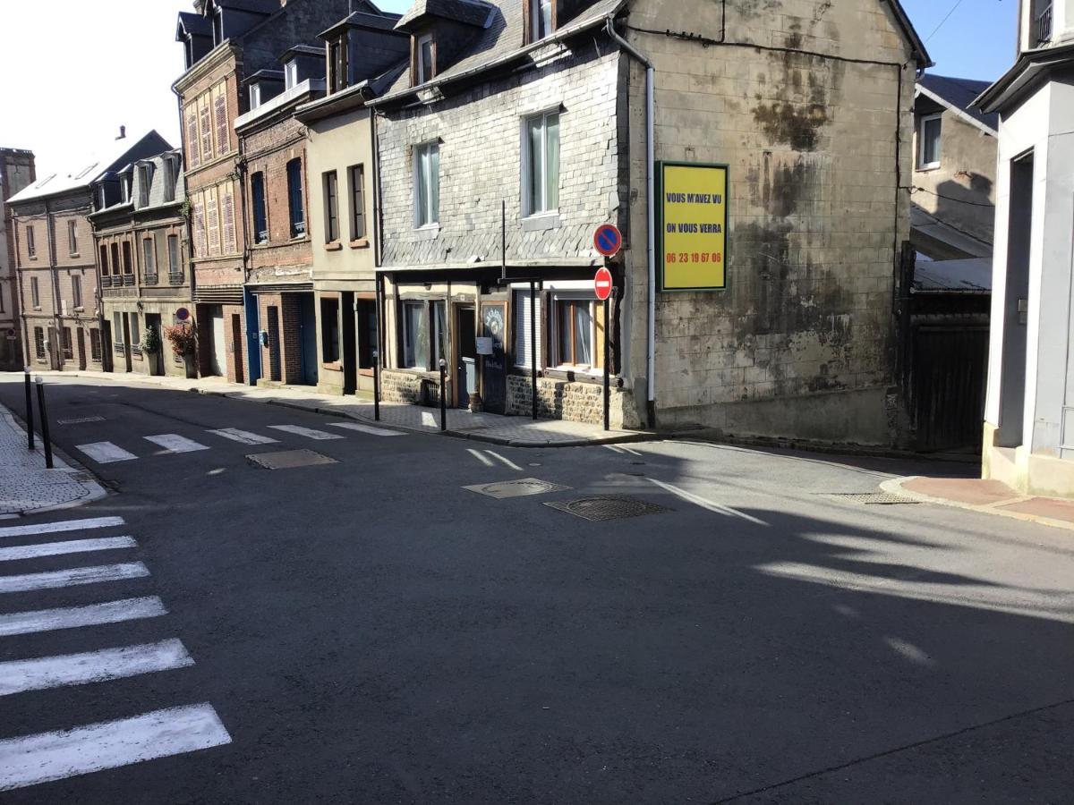 Appartement Cinéma vidéo-projecteur et garage Honfleur Exterior foto